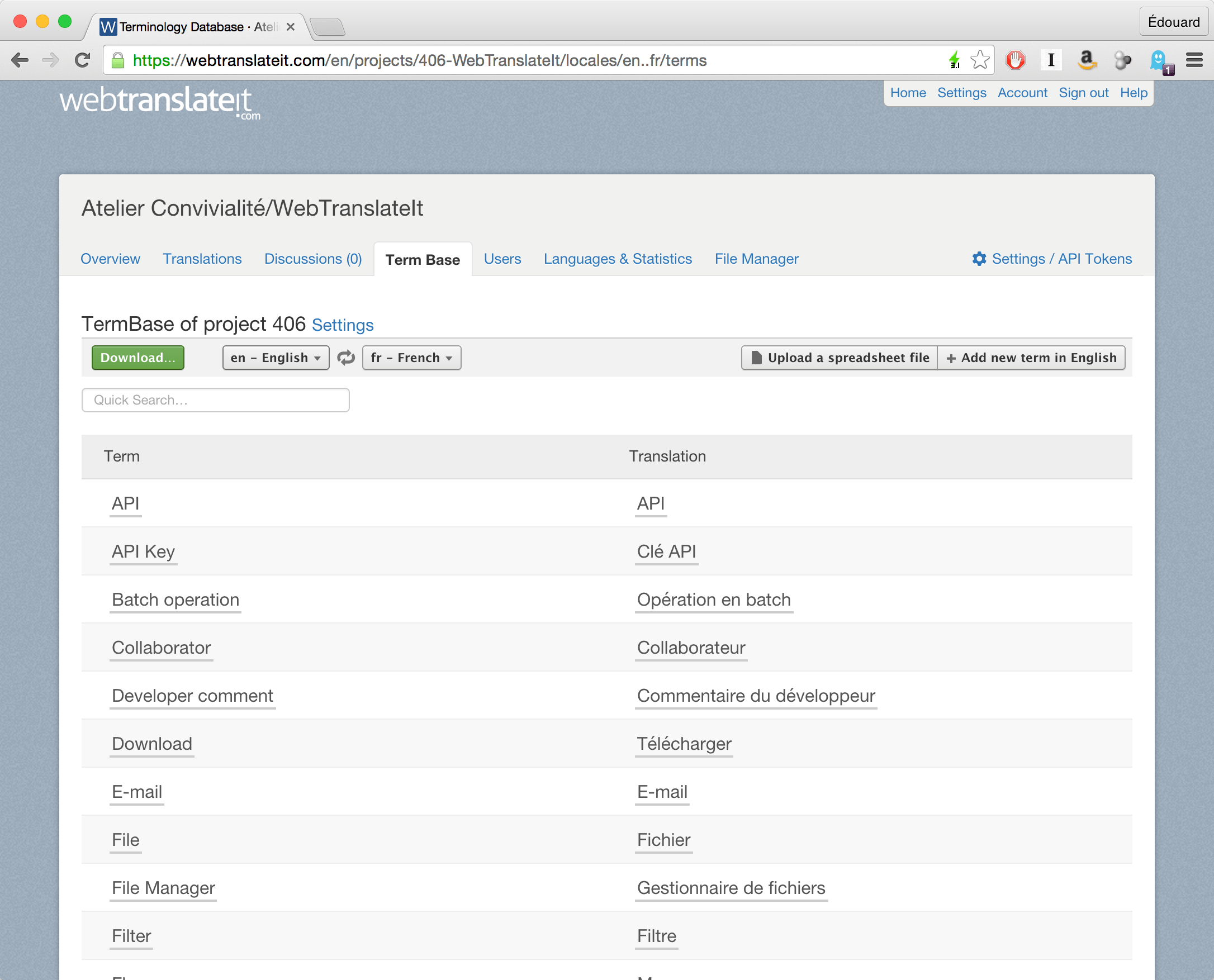 A shared glossary standing between raw machine output and consistent customer replies